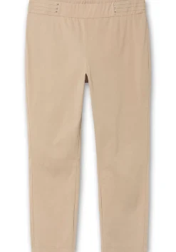 Schmale Bengalin-Schlupfhose mit dekorativem Bund