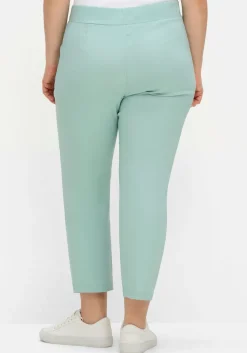 Schmale Bengalin-Schlupfhose mit dekorativem Bund