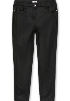 Schmale beschichtete Thermohose, innen angeraut