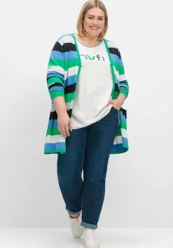 Schmale High-Waist-Jeans in Curvy-Schnitt ANNE