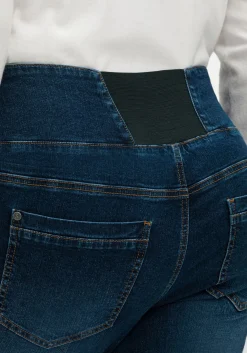 Schmale High-Waist-Jeans in Curvy-Schnitt ANNE