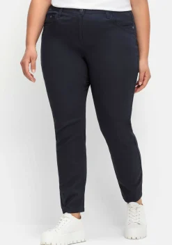 Schmale Hose im Curvy-Schnitt PIA, mit Gummibund