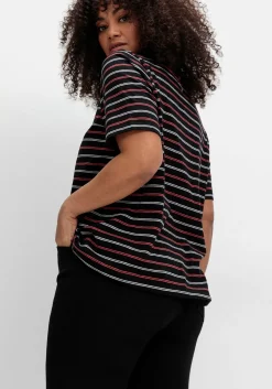 Schmale 7/8-Hose mit Gummibund