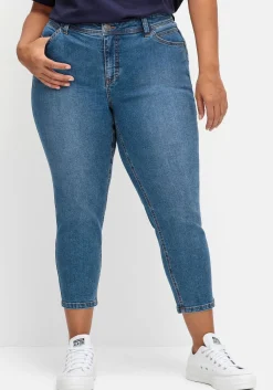 Schmale 7/8-Jeans im Curvy-Schnitt SUSANNE