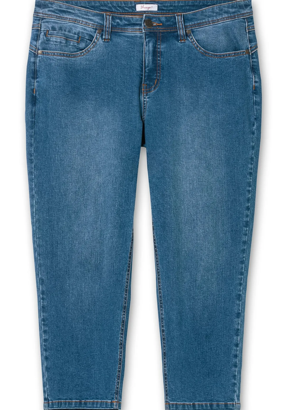 Schmale 7/8-Jeans im Curvy-Schnitt PIA