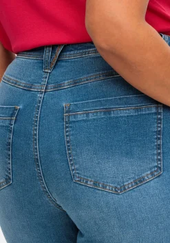 Schmale 7/8-Jeans im Curvy-Schnitt PIA
