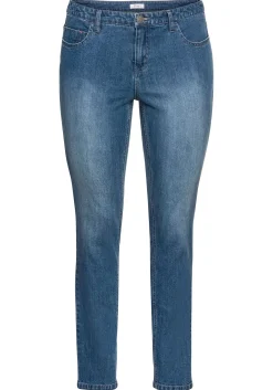 Schmale Jeans im Curvy-Schnitt SUSANNE