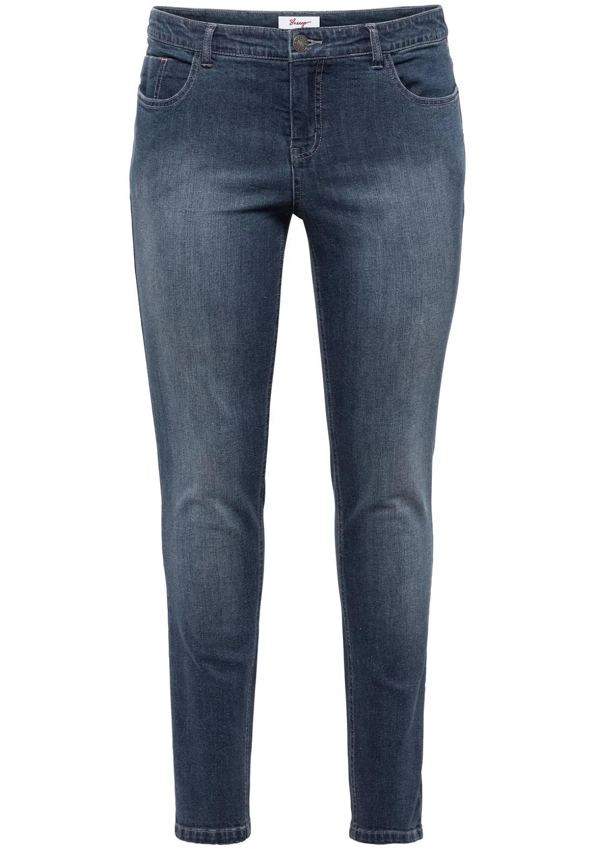 Schmale Jeans im Curvy-Schnitt SUSANNE