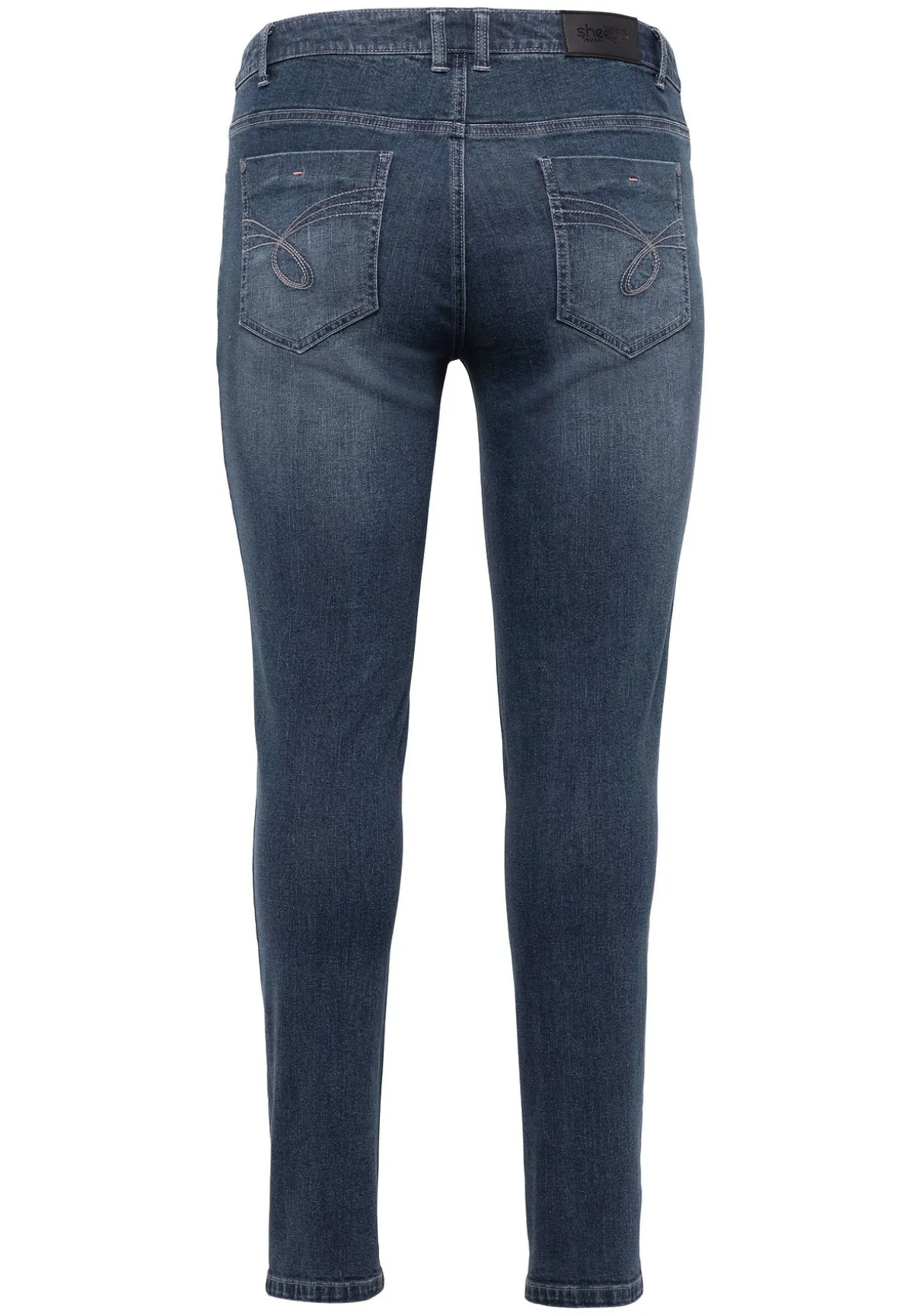 Schmale Jeans im Curvy-Schnitt SUSANNE