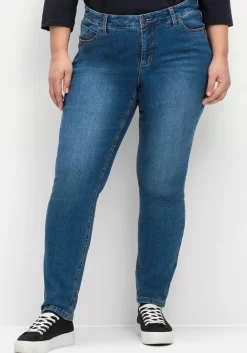 Schmale Jeans in Curvy-Schnitt VERENA