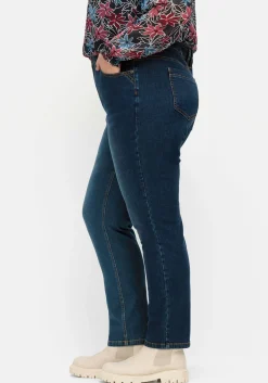 Schmale Jeans in Curvy-Schnitt PIA, in 5-Pocket-Form