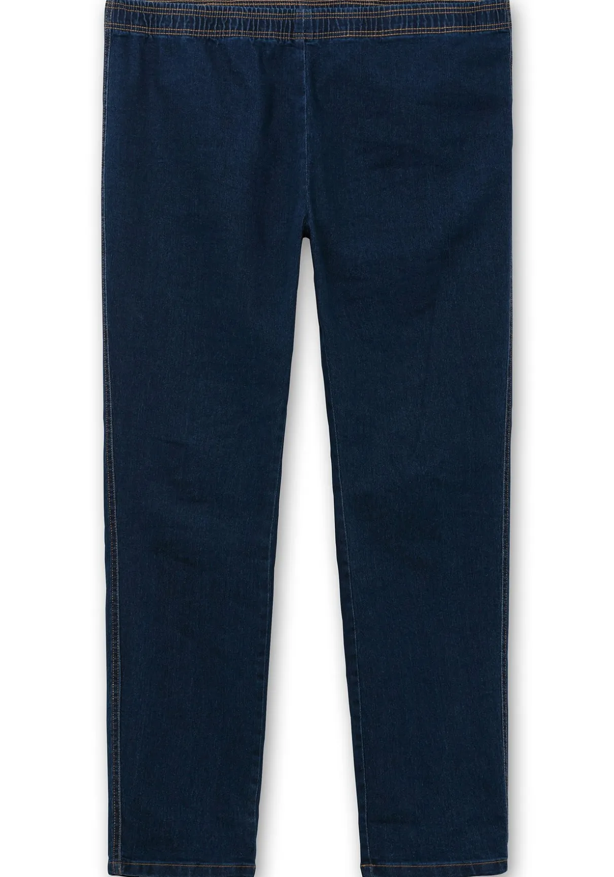 Schmale Jeans mit Stretchbund, ohne Taschen