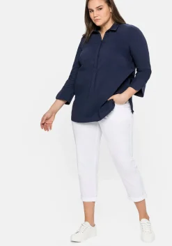 Schmale Stretch-Hose in 7/8-Länge