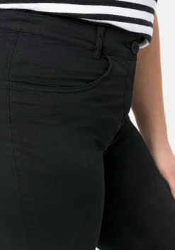 Schmale Stretch-Hose in 7/8-Länge