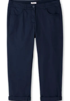 Schmale Stretch-Hose in 7/8-Länge
