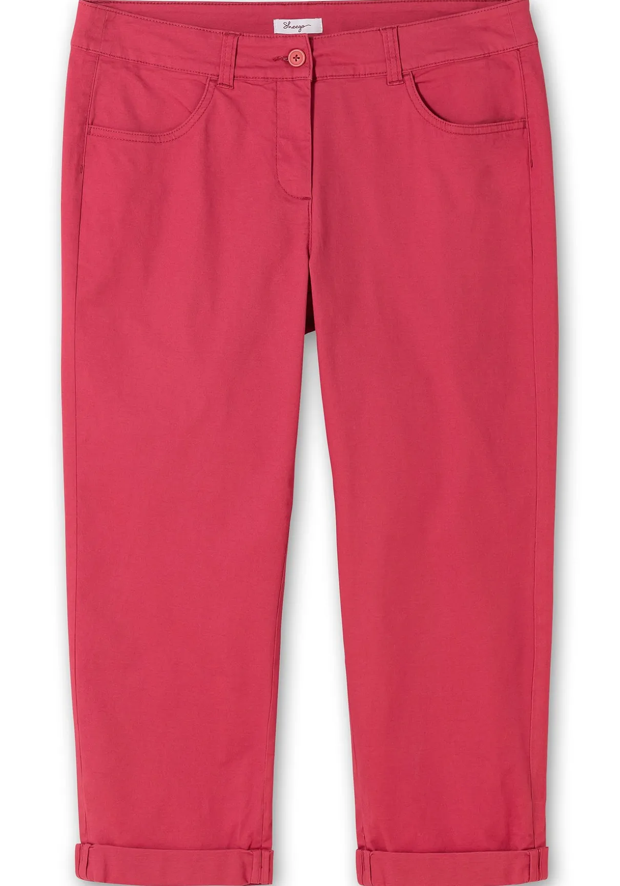 Schmale Stretch-Hose in 7/8-Länge