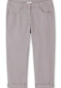 Schmale Stretch-Hose in 7/8-Länge