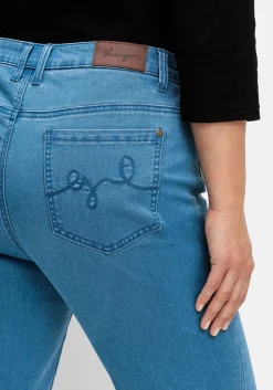 Schmale Stretch-Jeans im 5-Pocket-Stil
