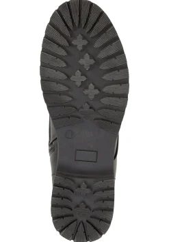 Schnürboots in Crinkle-Optik