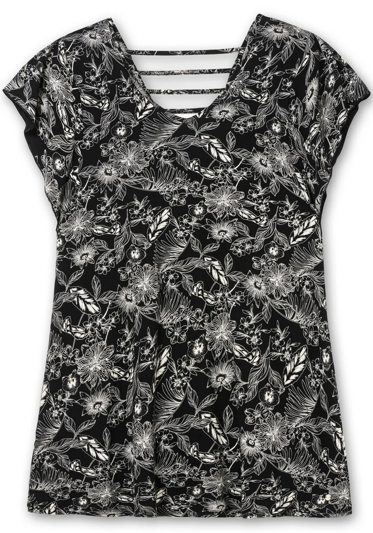 Set aus A-Linien-Shirt und Capri-Leggings