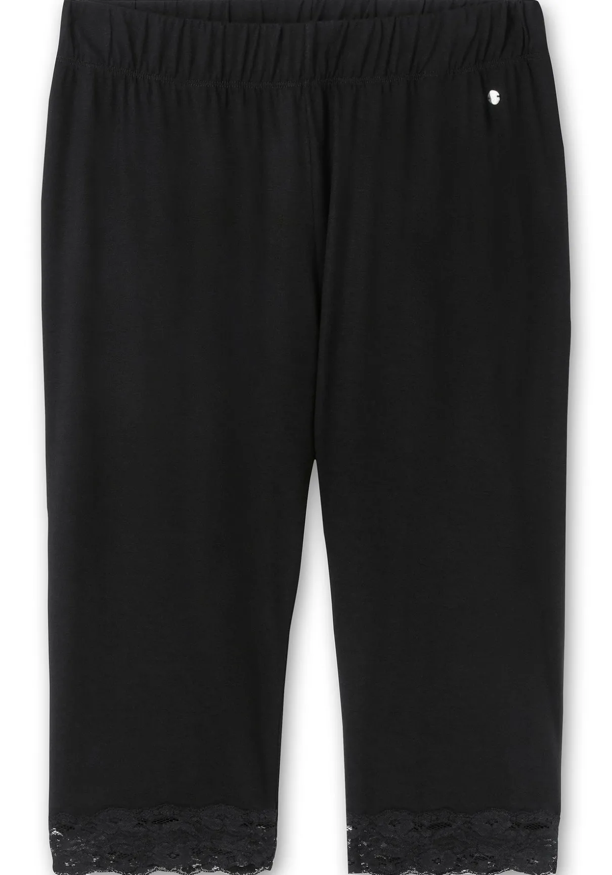 Set aus floralem Jerseyshirt und 3/4-Leggings