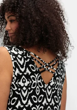 Set aus langem Zipfeltop und Leggings