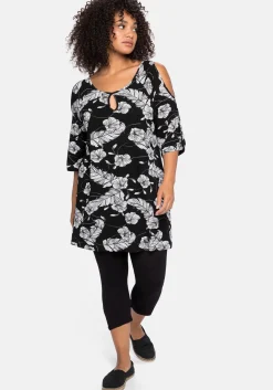 Set aus Longshirt und Caprileggings