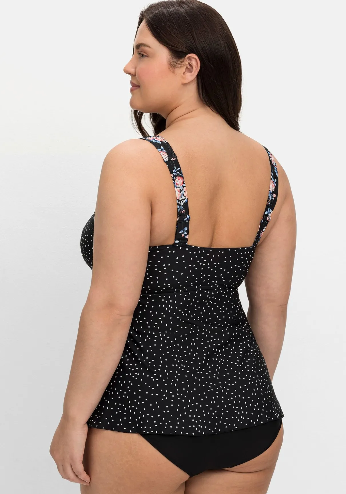 Set aus Tankini-Top und Hose, im Mustermix