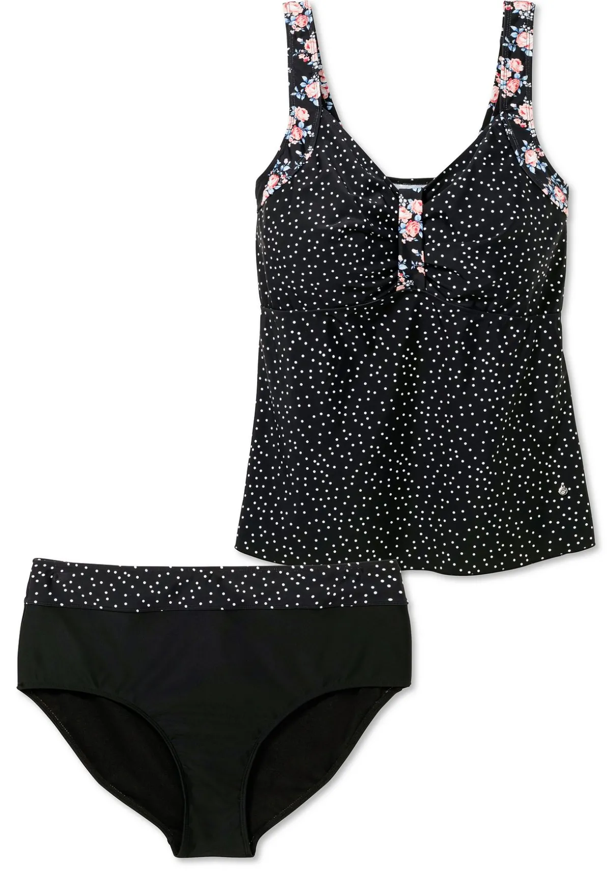 Set aus Tankini-Top und Hose, im Mustermix