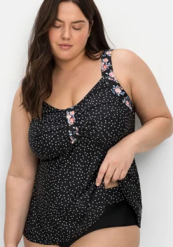 Set aus Tankini-Top und Hose, im Mustermix