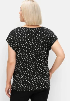 Shirt mit Minimal-Alloverdruck