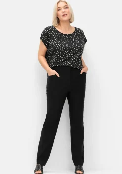 Shirt mit Minimal-Alloverdruck