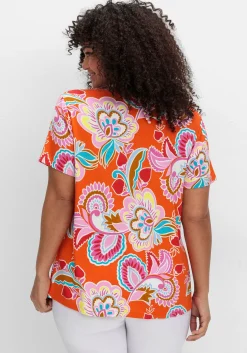 Shirt mit Neckholder-Bindeband