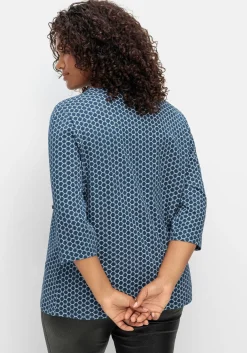 Shirt mit 3/4-Ärmeln und Grafikprint