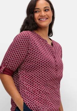 Shirt mit 3/4-Ärmeln und Grafikprint