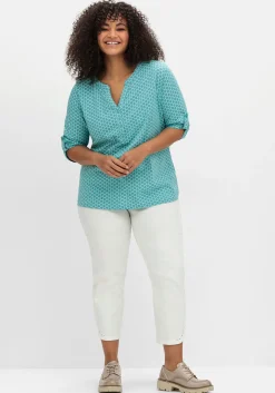 Shirt mit 3/4-Ärmeln und Grafikprint