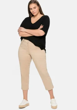 Shirt mit V-Ausschnitt, in Oversized-Form