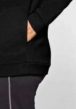 Shirtjacke mit Stehkragen und Bindeband