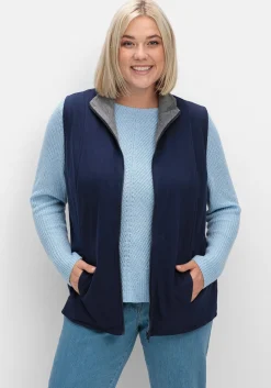 Shirtweste zum Wenden, mit Umlegekragen