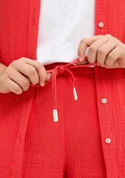 Shorts mit Schlupfbund, aus Musselin