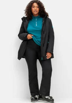 Skihose aus Softshell, wasser- und windabweisend