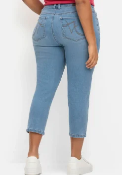 Skinny 7/8-Jeans in Powerstretch-Qualität