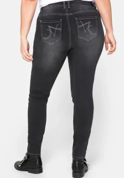 Skinny Power-Stretch-Jeans in 5-Pocket-Form