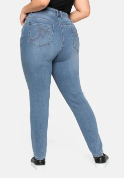 Skinny Power-Stretch-Jeans in 5-Pocket-Form