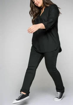 Skinny Stretch-Jeans mit Bodyforming-Effekt