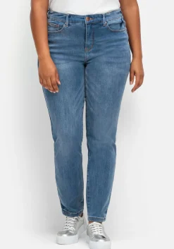 Skinny Stretch-Jeans mit Bodyforming-Effekt