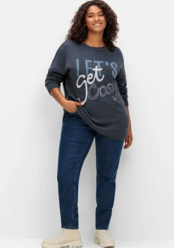 Skinny Thermojeans mit Fleece-Innenseite