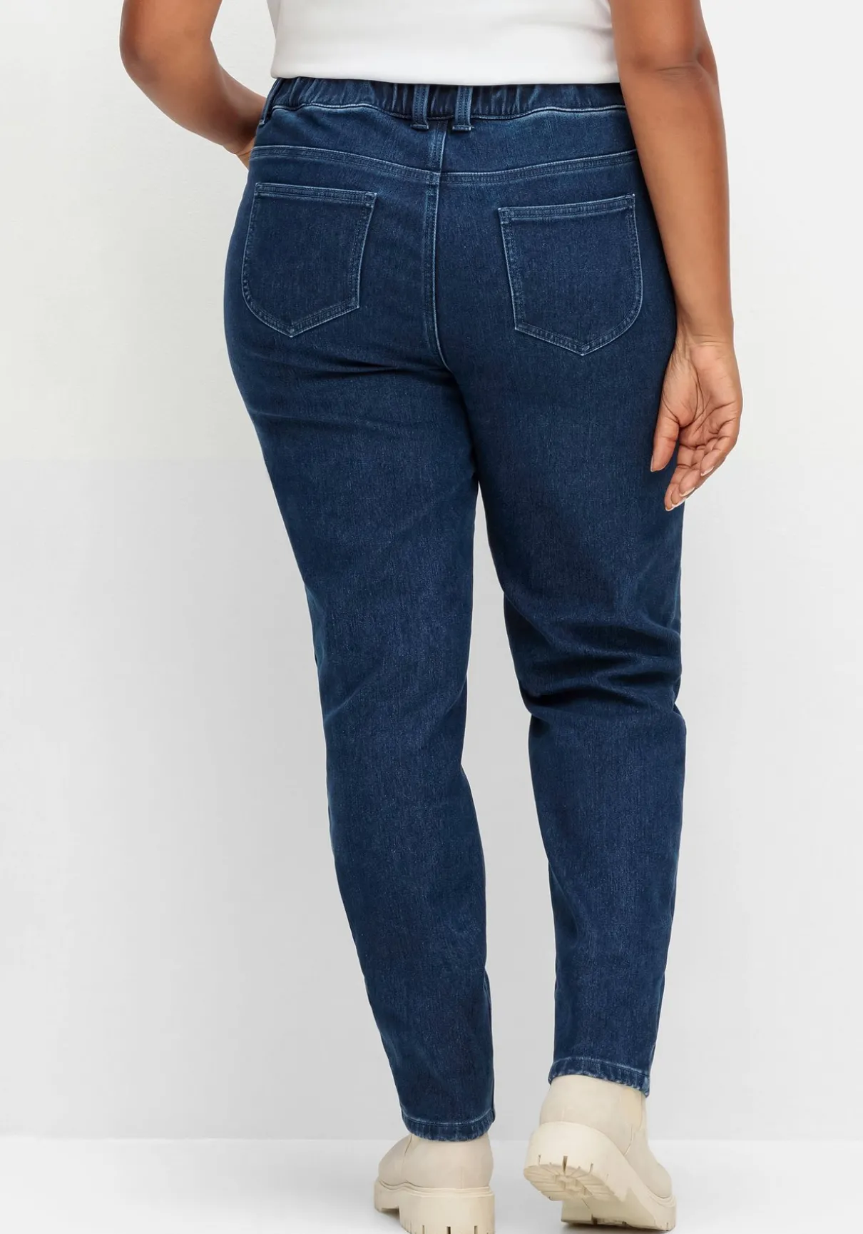 Skinny Thermojeans mit Fleece-Innenseite