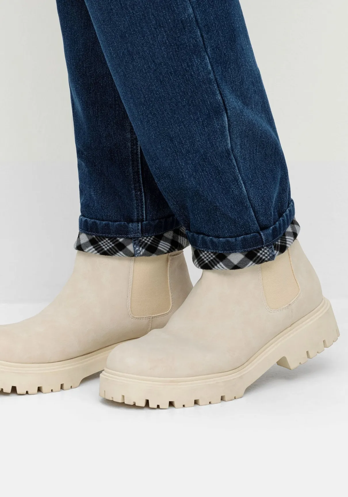 Skinny Thermojeans mit Fleece-Innenseite