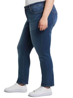 Slim Jeans mit Shaping-Effekt am Bauch